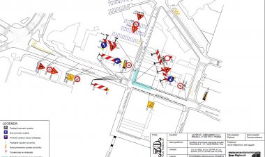Uvodi se privremena regulacija prometa za potrebe izgradnje poduzetničkog centra "COWORKING PULA"