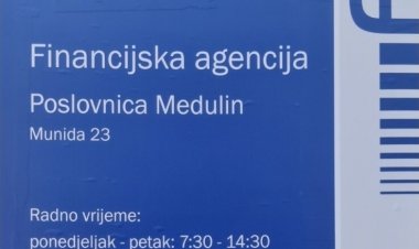 Danas se otvara poslovnica FINA-e u Medulinu