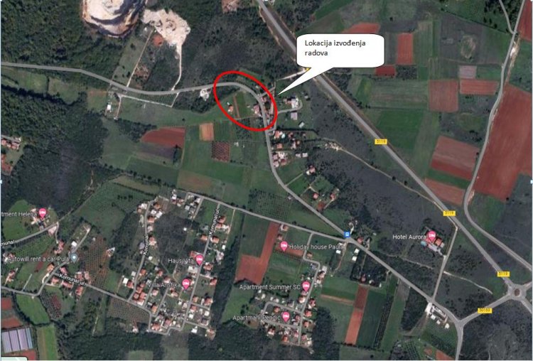 Izvođenje radova na dijelu Ulice Put od fortica