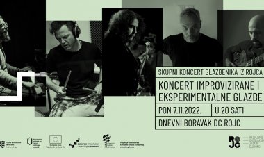 Večeras Koncert eksperimentalne i improvizirane glazbe u Rojcu