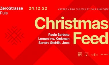Dočekajte Božić uz 'Christmas Feed': Vrhunski lineup u Zerostrasse tunelima