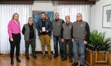 Gradonačelnik Filip Zoričić primio Hrvatski časnički zbor Pula