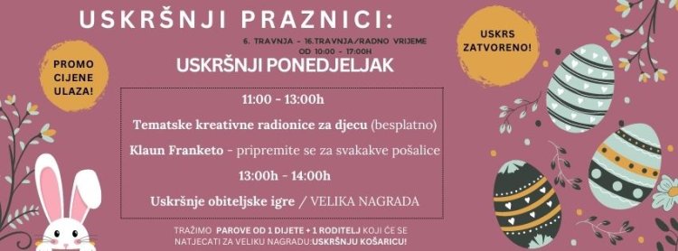 Kaštel Morosini-Grimani: Kreativne radionice za djecu na uskršnji ponedjeljak