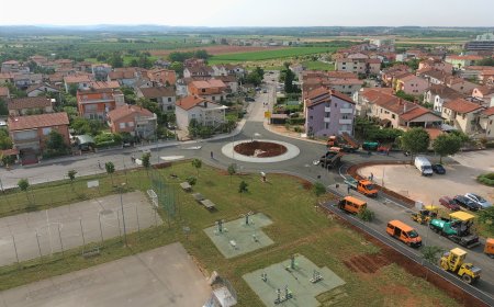 Realizirana prva faza projekta izgradnje rotora s prometnicama u naselju Komunela