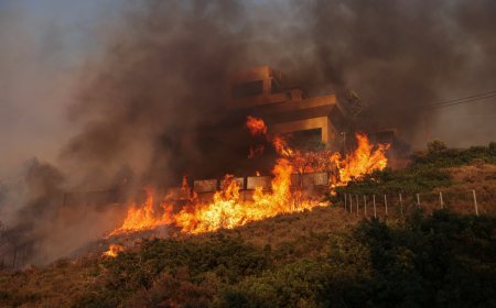Rekordne temperature u svijetu, požari bjesne blizu Atene