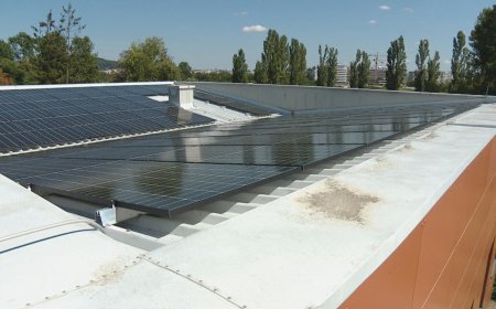 Solarna elektrana na krovu Klinike za psihijatriju