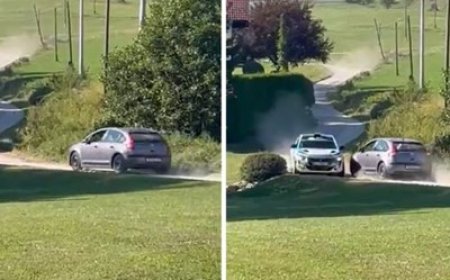 Pijani vozač uletio na rally stazu kod Desinića i umalo izazvao tragediju