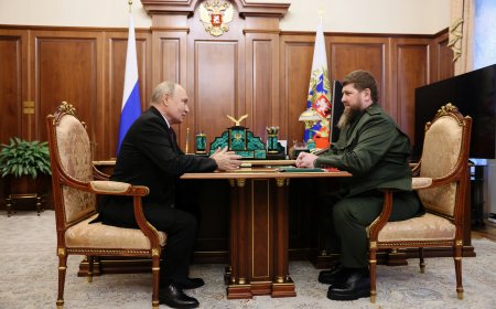 Putin i Kadirov u Moskvi razgovarali o stanju na bojištu