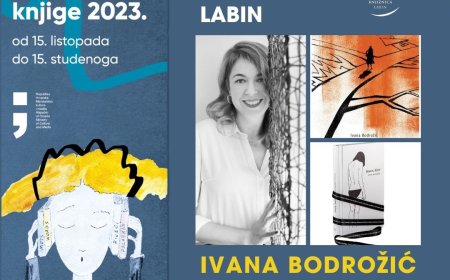 OVOG PETKA Književni susret s Ivanom Bodrožić u Gradskoj knjižnici Labin