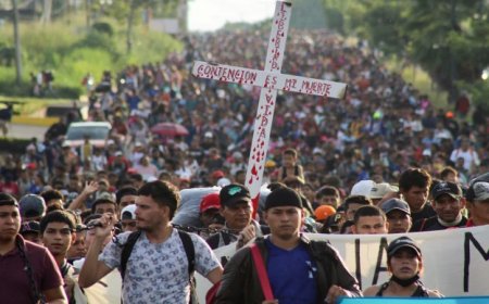 Velika migrantska karavana kreće s juga Meksika prema SAD-u