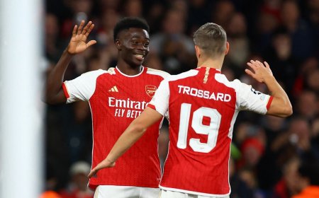 Arsenal nadomak pobjede, Saka ispraćen ovacijama