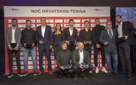 Noć hrvatskog tenisa: nagrada za životno djelo Željku Franuloviću