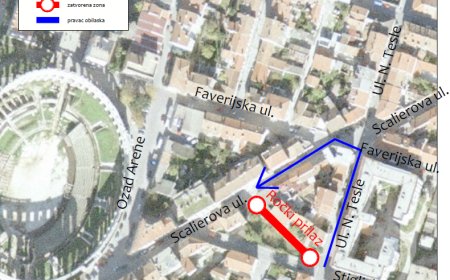 Vozači, oprez! Ulica Ročki prilaz zatvorena za promet do kraja mjeseca