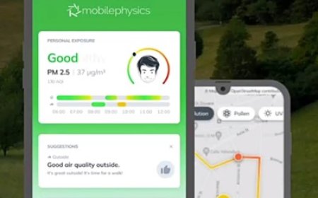 Mobile Physics mobitele pretvara u monitore kvalitete zraka