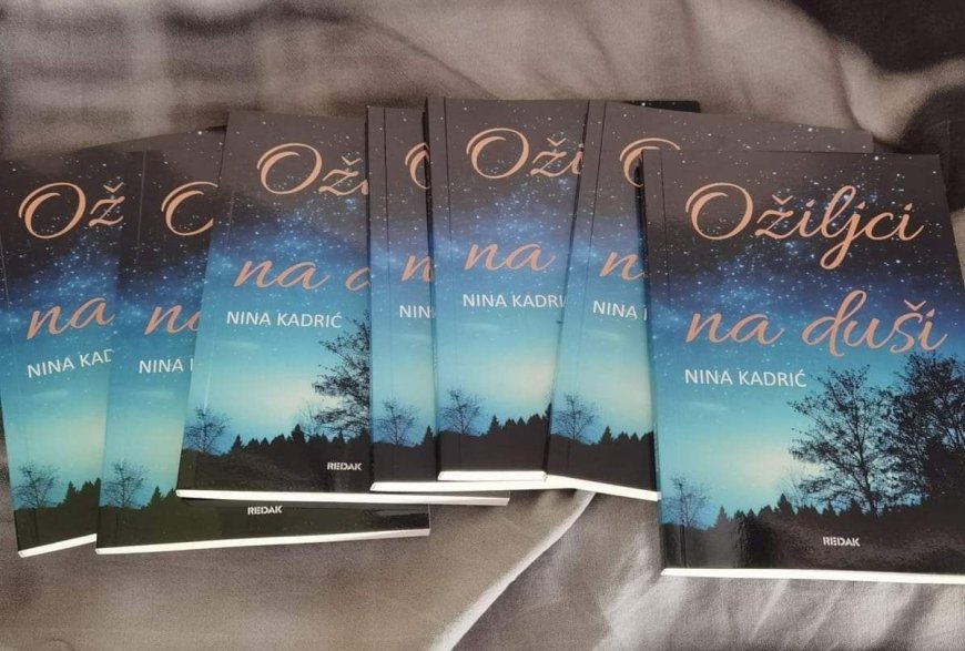 OVOG ČETVRTKA Nina Kadrić predstavlja knjigu "Ožiljci na duši" u Gradskoj knjižnici Pula