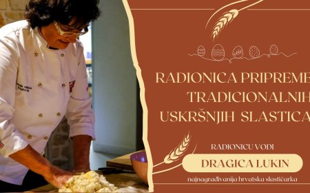 U Svetvinčentu radionica pripreme tradicionalnih uskršnjih slastica s Dragicom Lukin