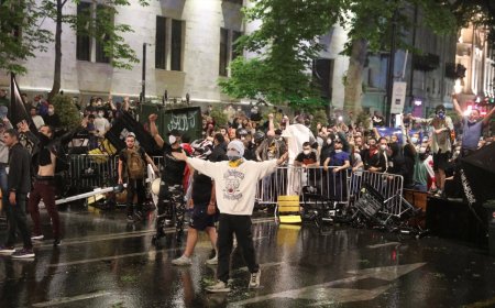 Gruzijska policija sukobila se s prosvjednicima protiv zakona o "stranim agentima"
