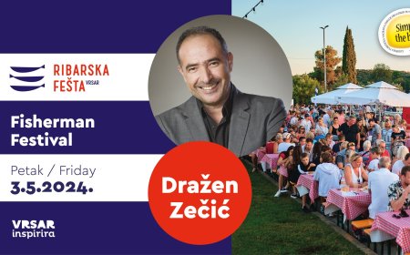 VRSAR: Ribarska fešta uz Dražena Zečića