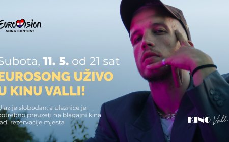Kino Valli organizira besplatno gledanje finala Eurosonga