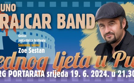 „Jednog ljeta u Puli” u srijedu na Portarati