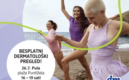 U petak na Puntiželi u Puli besplatno pregledajte kožu i savjetujte se sa stručnjacima