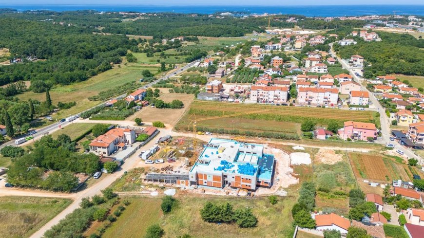 POREČ: U Varvarima uskoro nove jaslice i vrtić - objekt već pod krovom, radovi napreduju