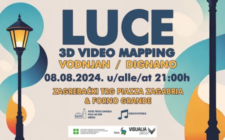 3D video mapping u Vodnjanu: spektakularni spoj tehnologije, umjetnosti i povijesti