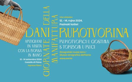 Dani rukotvorina u Pazinu: "Rukotvorci u gostima - S torbom u ruci"