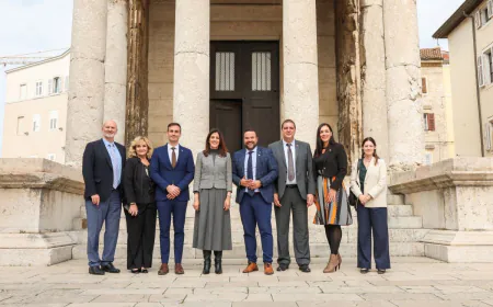 Američka veleposlanica Nathalie Rayes u nastupnom posjetu Puli