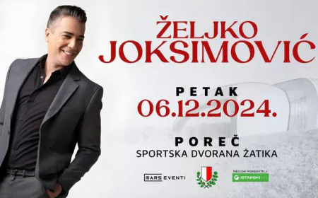 POREČ: Željko Joksimović nakon skoro 14 godina ponovno u Žatiku