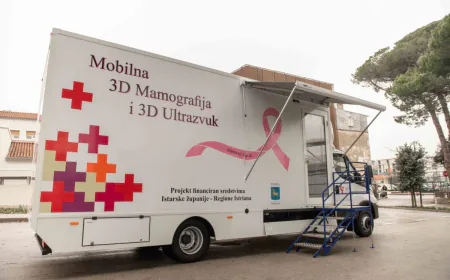 Mobilni mamograf u Rovinju do 10. siječnja