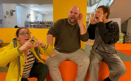 Advent u Gradskoj knjižnici Pula: Dječak koji nije čuo – znakovni jezik i kamišibaj