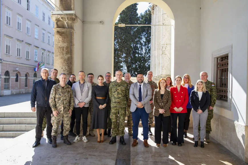 Održan zajednički prijem Grada Pule i Istarske županije za 27. naraštaj Ratne škole „Ban Josip Jelačić“