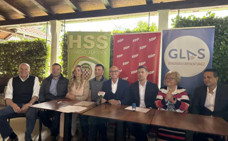 SDP, HSS i GLAS potpisali koalicijski sporazum i potvrdili zajednički izlazak na izbore u Istarskoj županiji!
