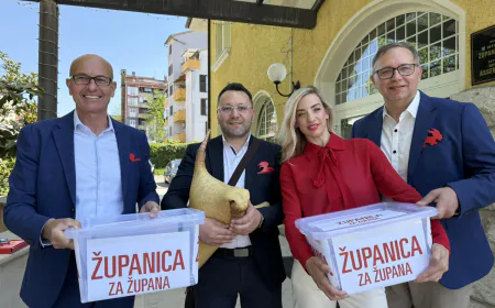 Sanja Radolović predala kandidaturu za županicu Istarske županije uz slogan "Prirodno, županica za župana"