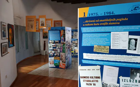 Izložbom „50 za 50“ obilježeno pola stoljeća rada Društva likovnih stvaratelja Pazin