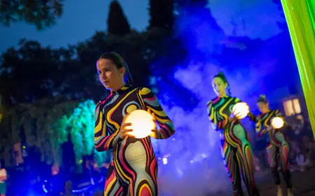 POREČ: Večeras svjetlosna čarolija u Parku Olge Ban