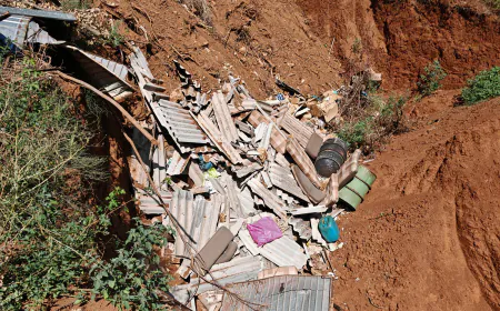 Nezakonito zatrpavanje azbesta u Malim Vareškima