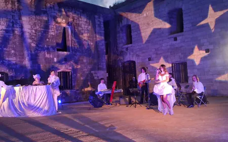 OVE SUBOTE U BALAMA  Na tvrđavi Fort Forno glazbeno-scenska igra "Jedne lijepe baljanske noći"