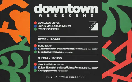 Zatvaranje ljetne sezone: Downtown Weekend donosi bogat program mladih lokalnih umjetnika