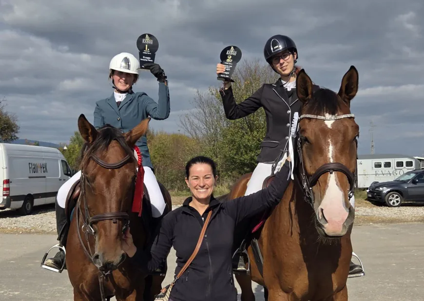 Medulinka Mia Matticchio i Porečanka Tia Stefanov briljirale na L.A. Jumping Touru u Austriji